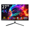 27 inch 4K UHD Monitor,75Hz Refresh Rate,HDR10,HDMI 2.0×2/DP 1.2×2,Compatible with Wall Mounting,Ideal for Business & Office Work