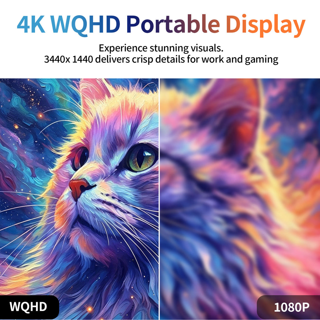 34 Inch Ultrawide Curved Monitor Built in Speakers 4K Gaming Computer Monitor 100Hz, WQHD(3440x1440P) Curved 3800R 21:9 Ultra Wide PC Display, 130% sRGB, HDMI &DP, VESA Mount Compatible-White