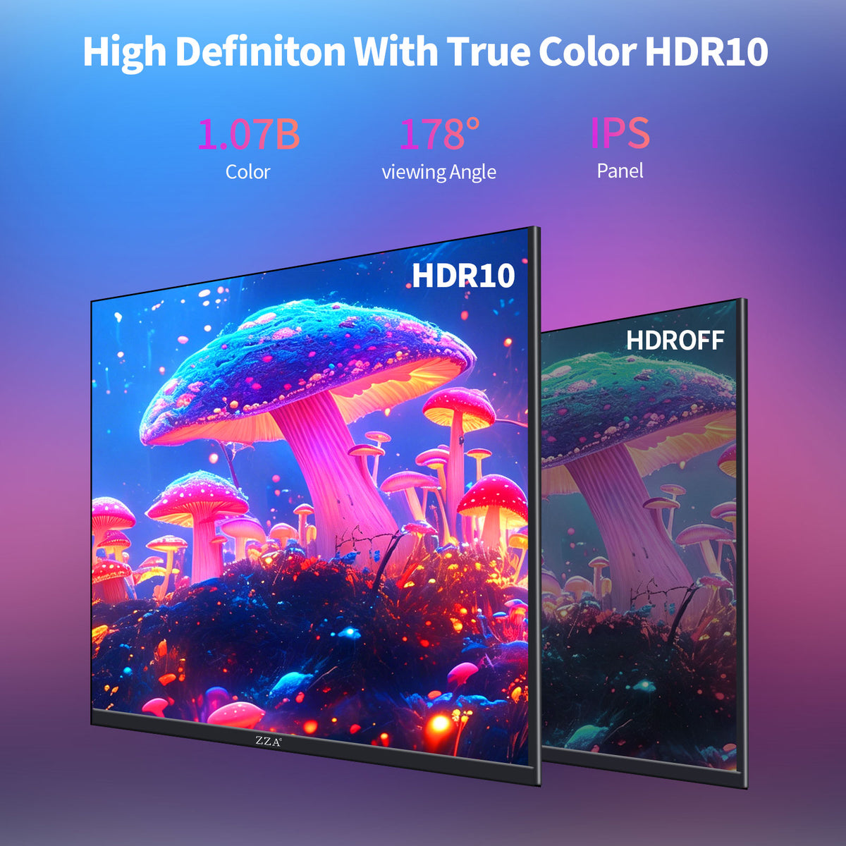 27 inch 4K UHD Monitor,75Hz Refresh Rate,HDR10,HDMI 2.0×2/DP 1.2×2,Compatible with Wall Mounting,Ideal for Business & Office Work