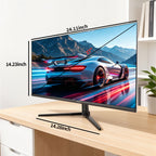 27 inch 4K UHD Monitor,75Hz Refresh Rate,HDR10,HDMI 2.0×2/DP 1.2×2,Compatible with Wall Mounting,Ideal for Business & Office Work