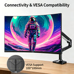27 inch 100Hz Curved Monitor with 1K 1920x1080 Computer Screen 27 inch FHD with HDMI,VGA and Wall Mountable|1080P Eye Care PC Office Display for Working and Gaming
