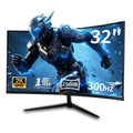 32 Inch Curved Gaming Monitor 300Hz, QHD 1440p 2K Computer Monitor, 1ms (GTG) 1500R VA Panel, HDR10, AMD FreeSync Premium, Eye Care, Adjustable Stand, HDMI 2.1 & DP 1.4, for PC PS5 Xbox