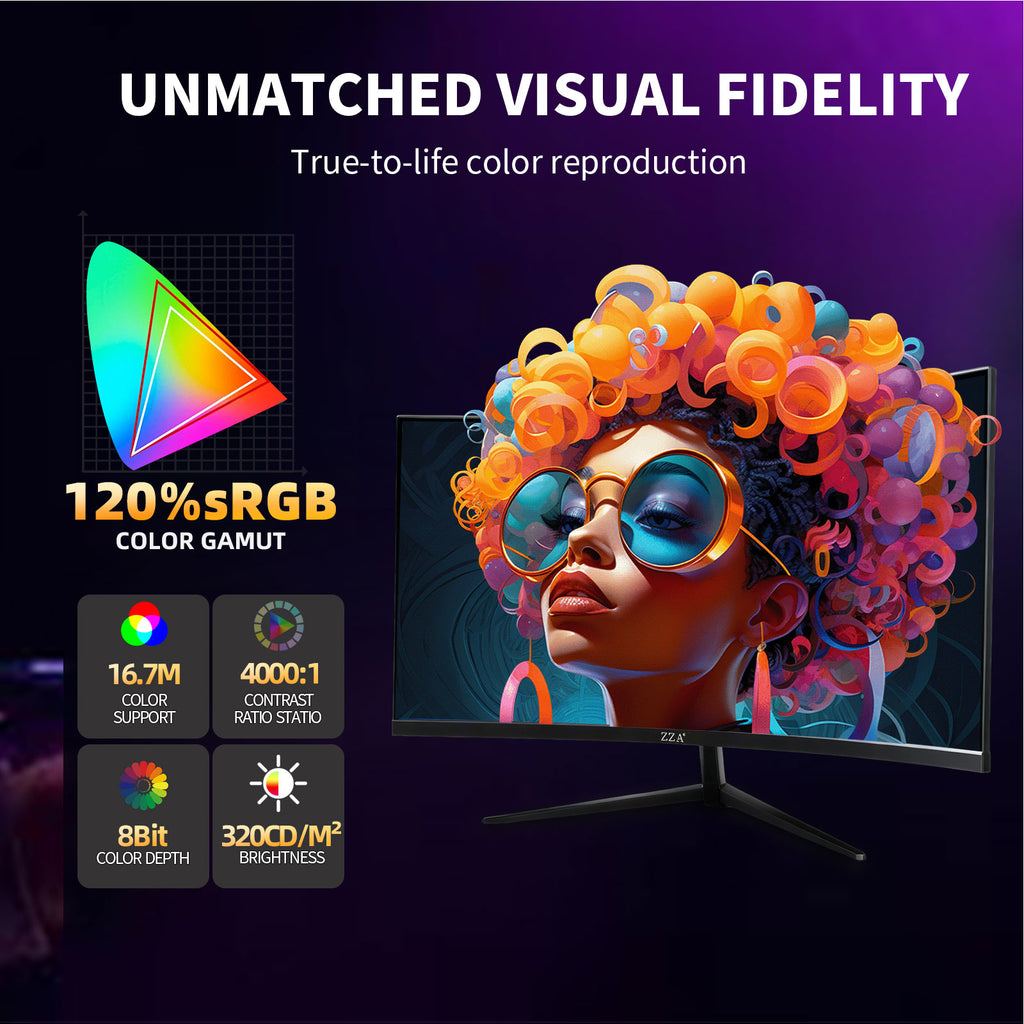 32 Inch Curved Gaming Monitor 300Hz, QHD 1440p 2K Computer Monitor, 1ms (GTG) 1500R VA Panel, HDR10, AMD FreeSync Premium, Eye Care, Adjustable Stand, HDMI 2.1 & DP 1.4, for PC PS5 Xbox