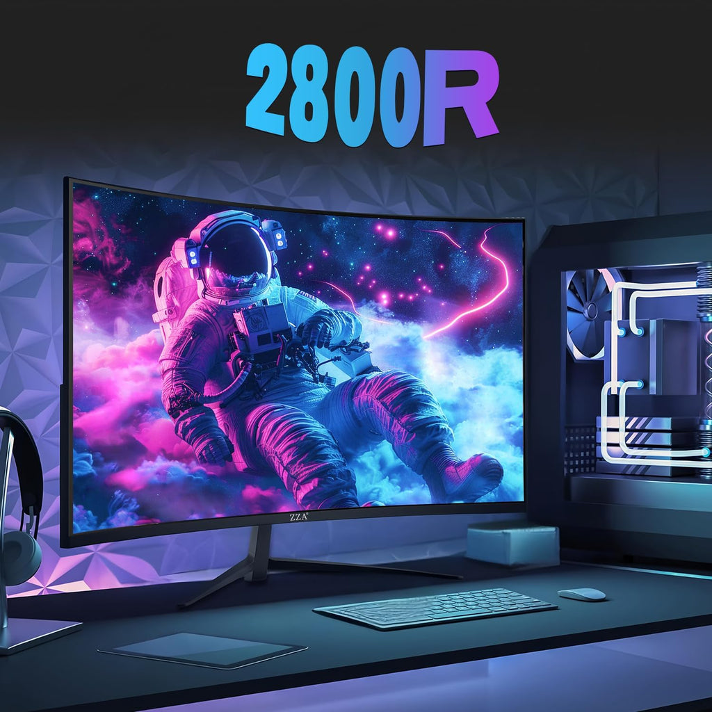24 Inch Gaming Monitor 200Hz, FHD 1080P Computer Screen, FreeSync, 3000:1 Contrast, 120% sRGB, HDMI & DP Ports, VESA Mount, HDMI Cable Included