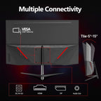 32 Inch Curved Gaming Monitor 240Hz Curved Monitor Computer Monitor-HDMI DP USB Headphone Ports,1080p 1K FHD Ultra Slim Curved Screen with Wide Angle,High Refresh Rate Immersive PS5 Xbox PC Gaming