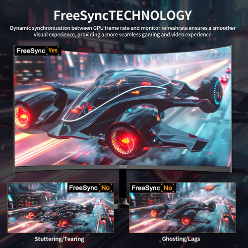 24 Inch Gaming Monitor 240Hz, FHD 1080P Computer Screen, FreeSync, 3000:1 Contrast, 120% sRGB, HDMI & DP Ports, VESA Mount, HDMI Cable Included