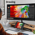 32 Inch 4K UHD Monitor (3840x2160), IPS,60Hz Refresh Rate, 120% sRGB, AMD FreeSync, 178° Viewing Angle, HDMI/DisplayPort, VESA 100x100mm Mount Compatible, Tilt Adjustable - Black