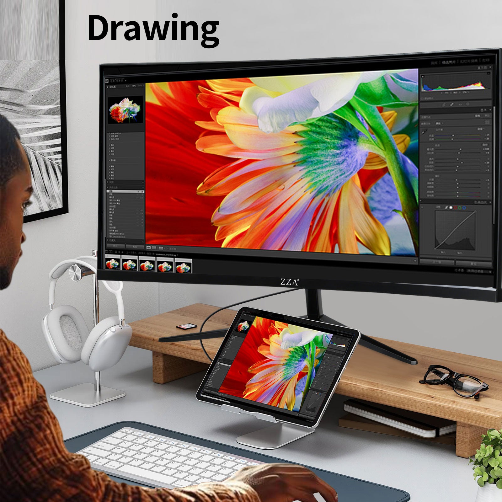 32 Inch 4K UHD Monitor (3840x2160), IPS,60Hz Refresh Rate, 120% sRGB, AMD FreeSync, 178° Viewing Angle, HDMI/DisplayPort, VESA 100x100mm Mount Compatible, Tilt Adjustable - Black
