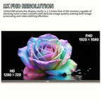 32 Inch 1K FHD Monitor (1920x1080), IPS,60Hz Refresh Rate,AMD FreeSync, 178° Viewing Angle,VESA 100x100mm Mount Compatible, Tilt Adjustable - Black